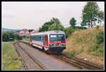5047 098 erreicht am 11.07.2002 als R2746 den Bahnhof Dechanskirchen.