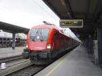 E-lok Taurus 1116 085-0 im Salzburger Hauptbahnhof