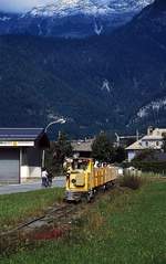 Bis 2008 verband die Diabasbahn auf einer Spurweite von 600 mm das Diabaswerk Saalfelden mit der Umladeanlage am Bahnhof.