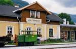 Bei der Murtalbahn hatte sich in Mauterndorf ein Nostalgiebahnverein eingerichtet und eine ihrer Loks war die Verschiebelok  Unsere Witti .