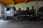 Die Dampflokomotive 770.86 der bayerischen Gattung Pt 2/3 stammt aus dem Jahr 1915 und ist Teil der Ausstellung im Lokpark Ampflwang.