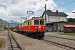 Der Fotosonderzug R80963 war am 26.6.2023 von der herrlich resaurierten 1099.11 sowie von der 1099.14 bespannt und fuhr für den Fotoreiseveranstalter  Tanago  von Winterbach nach Mariazell.