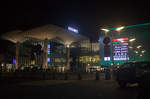 Das moderne EG Katowice am Abend.