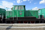 Die Diesellokomotive SM25 im Eisenbahnmuseum Warschau (August 2011)