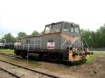 TGM40-0717 das ist eine Dieselkleinlokomotive fr den Rangierdienst  von der ORLEN.
