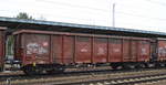 Vierachsiger, offener Güterwagen  der DB Cargo Polska S.A.