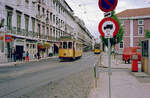 Lisboa / Lissabon CARRIS SL 15 (Tw 344) Rua do Arsenal im Oktober 1982.