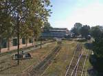 Bahnbetriewbswerk Timisoara (östliche Drehseibe) am Morgen des 08.07.2017.