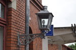 Diese schöne Lampe befindet sich im Bahnhof Calimenseti.