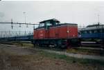 Fr Fan`s der schwedischen Eisenbahn hab ich Heute wieder ein paar Bilder ausgewhlt.Z66 620 im Juni 1999 im Vorfeld von Malm Central.