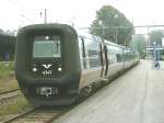 Die X32 in Karlskrona als Kust-till-Kust (Kste zu Kste) Ist die Zugverbindung von Gteborg ber Alvesta, Emmaboda nach Kalmar oder Karlskrona 