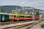 Gelbe Züge: Die OeBB hat den Montafonerbahn ET 10.109 (und ET 10.110) erworben.