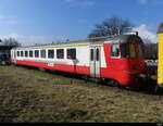 travys / DSF - Steuerwagen ABt 50 85 80-33 375-7 im Bahnhofsareal von Koblenz abgestellt am 12.02.2023