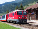 Der Glacier-Express von Zermatt nach St.