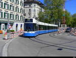 VBZ - Be 6/8 4043 unterwegs auf der Linie 13 in Zürich am 27.04.2024