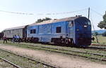 Lokomotiven für den  Blauen Zug  von Marschall Tito: Die letzte Lokomotivbeschaffung für den Salonwagenzug waren vier Diesellokomotiven der Reihe 666, die EMD 1978 an die JZ lieferte.