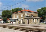 Bahnhof Ilirska Bistrica am 12.