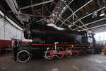 Die 1922 gebaute Dampflokomotive 29 010 war Ende August 2019 im Eisenbahnmuseum Ljubljana ausgestellt.