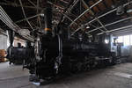 Die Dampflokomotive 406 wurde im Jahr 1896 gebaut und war Ende August 2019 im Eisenbahnmuseum Ljubljana zu sehen.