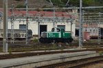 Rangierarbeiten im Bahnhof Portbou mit 311-112-7 (adif) am 23.09.2016