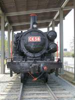 CK 58 Dampf-Lokomotive.