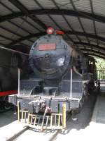 DT609 2-8-0 Dampflokomotive Standort: TzuoYing Lotus-Lakes - Kaohsiung / Taiwan (27.01.2009) 2441’15.07  N, 12018’05.50  E.