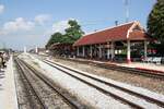 Die alte Prachuap Khiri Khan Station am 09.Dezember 2023.