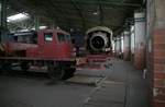 Eine  große  Laserkanone   findet sich im Eisenbahnmuseum Chomutow.