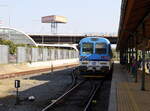 80 - 29 202-6 ankommend  als Schnellzug aus Krnov.12.09.2023 10:12 Uhr.