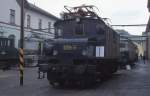 Im Bahnhof Masarykovo in Prag war am 1.9.1995 auch dieser E-Lok Oldtimer ausgestellt.