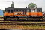 Seitenblick auf AWT 740 707 in Ostrava hl.n.