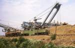 Am 19.6.1988 reichte der Braunkohlentagebau bei Sokolov bis unmittelbar an das   Depot heran.