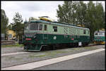 Eisenbahn Museum Luzna u Rakovnika am 22.06.2018: E-Lok 180001