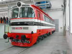 Die Ur-Laminatka S 699.001 fotografiert am 05.11.2011 bei Techmania in Plzeň 