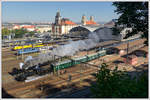 Auch in Benešov u Prahy  gab es am Wochenende 21/22.9.19 ein großes Eisenbahnfest, bei dem neben historischen Dieselloks und Triebwagen auch 8 Dampfloks im Einsatz waren.