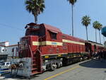 EMD CF7 der Santa Cruz Big Trees & Pacific Railway #2600 am 13.9.2017 in Santa Cruz Kalifornien
