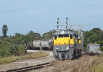 USSC pair 504 & 502 leave the FEC yard at Fort Pierce and start they journey to Clewiston, 25 Nov 2018