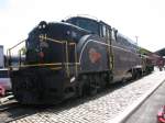 Western Maryland BL2 81 steht 15.5.2009 im Baltimore & Ohio Railroad Museum, Baltimore Maryland.